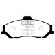 Frâne EBC Plăcuțe frână fată EBC Ultimax înlocuitor OEM DP1349 | race-shop.ro