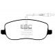 Frâne EBC Plăcuțe frână fată EBC Ultimax înlocuitor OEM DP1466 | race-shop.ro