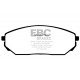 Frâne EBC Plăcuțe frână fată EBC Ultimax înlocuitor OEM DP1557 | race-shop.ro