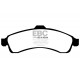 Frâne EBC Plăcuțe frână fată EBC Ultimax înlocuitor OEM DP1618 | race-shop.ro