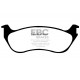 Frâne EBC Plăcuțe frână spate EBC Ultimax înlocuitor OEM DP1631 | race-shop.ro