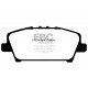 Frâne EBC Plăcuțe frână fată EBC Ultimax înlocuitor OEM DP1901 | race-shop.ro