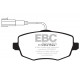 Frâne EBC Plăcuțe frână fată EBC Ultimax înlocuitor OEM DPX2044 | race-shop.ro