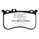Frâne EBC Plăcuțe frână fată EBC Redstuff Ceramic DP32138C | race-shop.ro