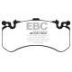 Frâne EBC Plăcuțe frână fată EBC Yellowstuff Street + Track DP42158R | race-shop.ro
