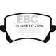 Frâne EBC Plăcuțe frână spate EBC Yellowstuff Street + Track DP42278R | race-shop.ro