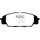 Frâne EBC Plăcuțe frână fată EBC Greenstuff 2000 Sport DP21254 | race-shop.ro