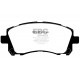 Frâne EBC Plăcuțe frână fată EBC Greenstuff 2000 Sport DP21134 | race-shop.ro