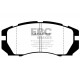 Frâne EBC Plăcuțe frână fată EBC Redstuff Ceramic DP3966C | race-shop.ro