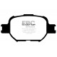 Frâne EBC Plăcuțe frână fată EBC Redstuff Ceramic DP31325C | race-shop.ro