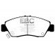 Frâne EBC Plăcuțe frână fată EBC Yellowstuff Street + Track DP4890R | race-shop.ro