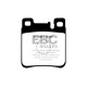 Frâne EBC Plăcuțe frână spate EBC Redstuff Ceramic DP3887C | race-shop.ro