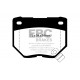 Frâne EBC Plăcuțe frână spate EBC Redstuff Ceramic DP3826C | race-shop.ro