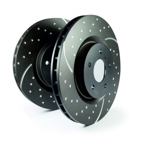 Frâne EBC Discuri frână spate EBC Turbo Grooved GD7303 | race-shop.ro
