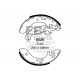 Frâne EBC Saboți frână spate EBC 6529 | race-shop.ro