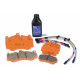 Frâne EBC EBC Orange kit PLK1123R - Plăcuțe, furtunuri și lichide frână | race-shop.ro