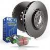 Set față EBC PD01KF1452 - Discuri Premium OE + Plăcuțe Greenstuff