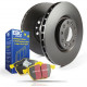 Frâne EBC Kit frână spate EBC PD03KR432 - Discuri Premium OE + Plăcuțe Yellowstuff | race-shop.ro