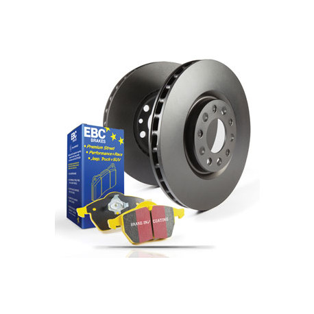Frâne EBC Kit frână spate EBC PD03KR655 - Discuri Premium OE + Plăcuțe Yellowstuff | race-shop.ro