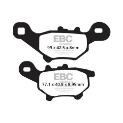 Plăcuțe frână EBC SFA Scooter Organic SFA384