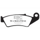Frâne EBC Moto Saboți frână EBC Organic FA185TT | race-shop.ro