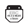 EBC Saboți frână Organic FA486