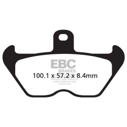 Plăcuțe frână EBC Organic FA FA407