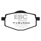 Frâne EBC Moto Saboți frână EBC Organic FA101 | race-shop.ro