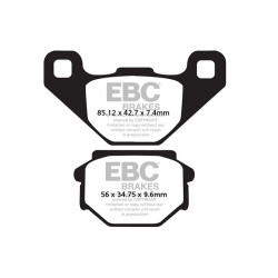 Plăcuțe frână EBC Organic FA FA382