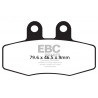 EBC Saboți frână Organic FA132