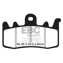 Plăcuțe frână EBC Organic FA FA630