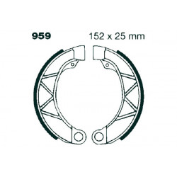 Saboți frână EBC Față Organic 805