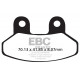 Frâne EBC Moto Saboți frână EBC Organic SFA306 | race-shop.ro
