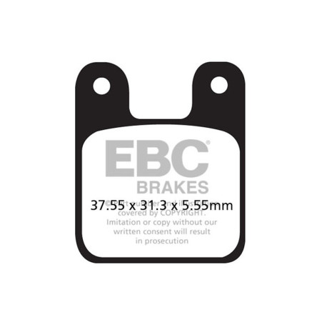 Frâne EBC Moto Plăcuțe frână EBC Organic FA FA352 | race-shop.ro