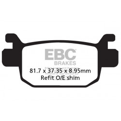 Saboți frână EBC Organic SFA415