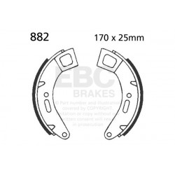 Saboți frână EBC Față Organic 805