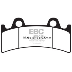Plăcuțe frână EBC Organic FA FA190