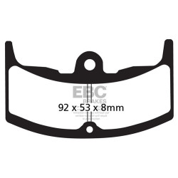 Plăcuțe frână EBC Organic FA FA080