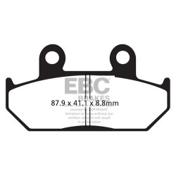 Plăcuțe frână EBC Organic FA FA124