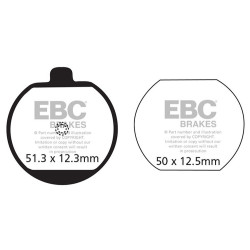 Plăcuțe frână EBC Organic FA FA033