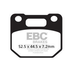 Plăcuțe frână EBC Organic FA FA110