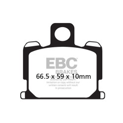 Plăcuțe frână EBC Organic FA FA070