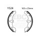 Frâne EBC Moto Saboți frână EBC Plain Y524 | race-shop.ro