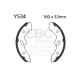 Frâne EBC Moto Saboți frână EBC Plain Y534 | race-shop.ro
