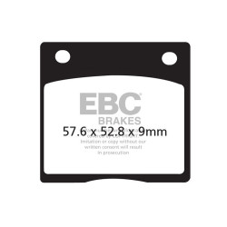 Plăcuțe frână EBC Organic FA FA036
