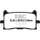 Frâne EBC Moto Saboți frână EBC Organic FA679 | race-shop.ro