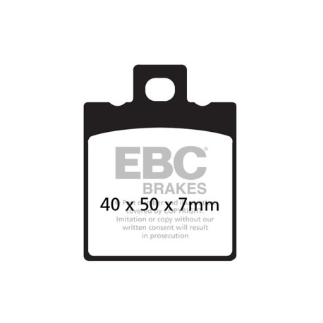 Frâne EBC Moto Plăcuțe frână EBC Organic FA FA4669/4 | race-shop.ro