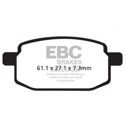 Saboți frână EBC SFAC SFAC260