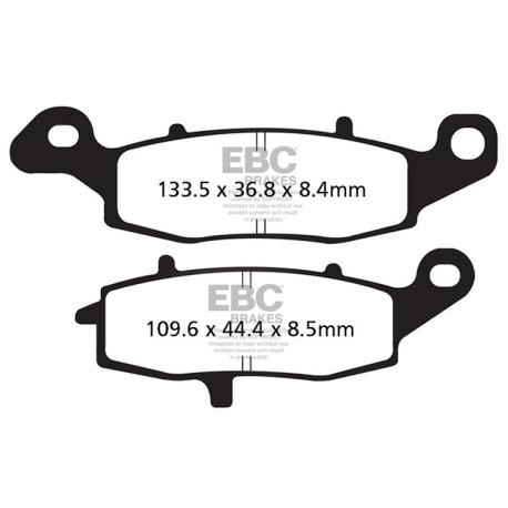 Frâne EBC Moto Plăcuțe frână EBC V Semi-Sintered FA231V | race-shop.ro