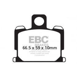 Saboți frână EBC Semi-Sintered FA070V